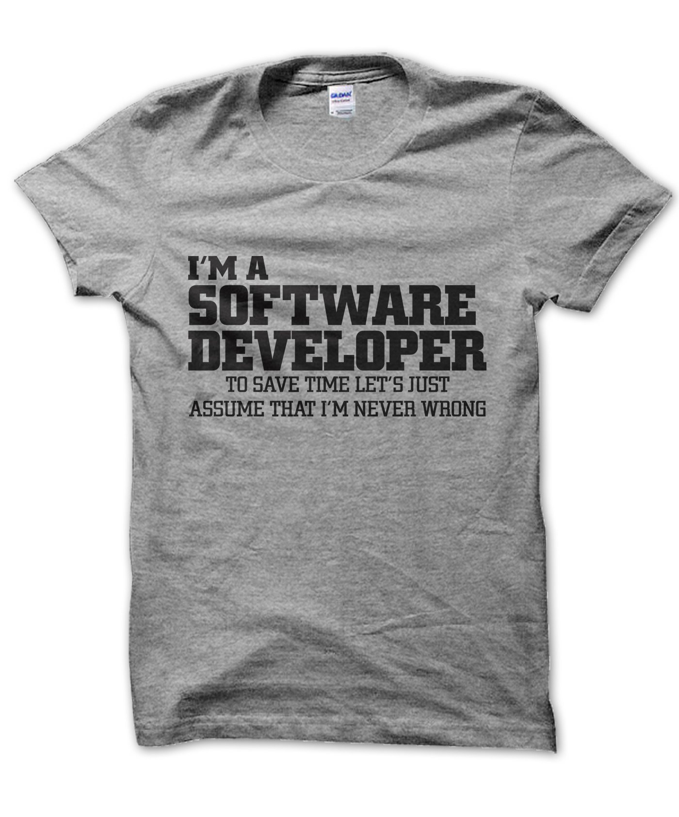 I'm a Software Developer Let's Just Assume I'm Never Wrong