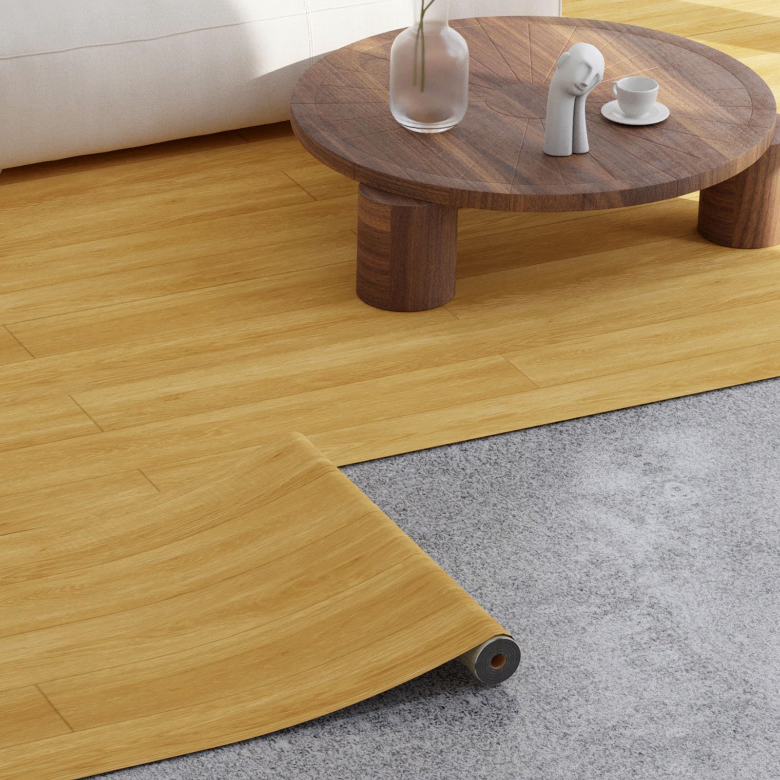 Oxdigi Peel and Stick Vinyl Flooring Roll - 24