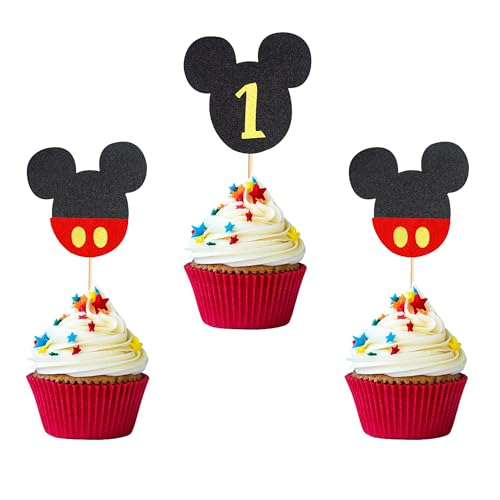 1st Birthday Cupcake Toppers