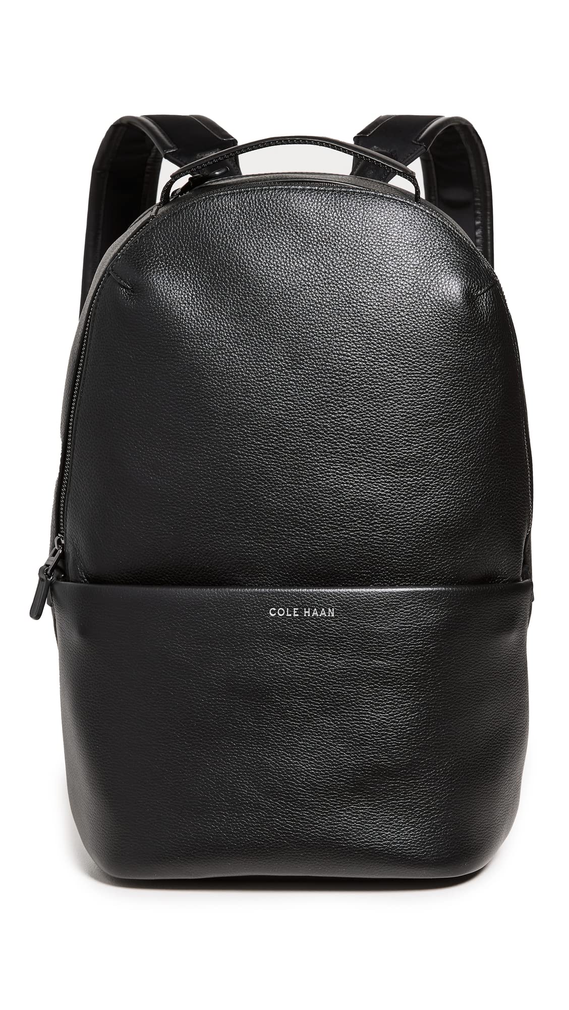 Cole Haan Triboro Backpack for Men & Women - Stylish Durable Laptop Backpack with Multiple Pockets, Water-Resistant Black Daypack for Work, School, Travel & Commuting