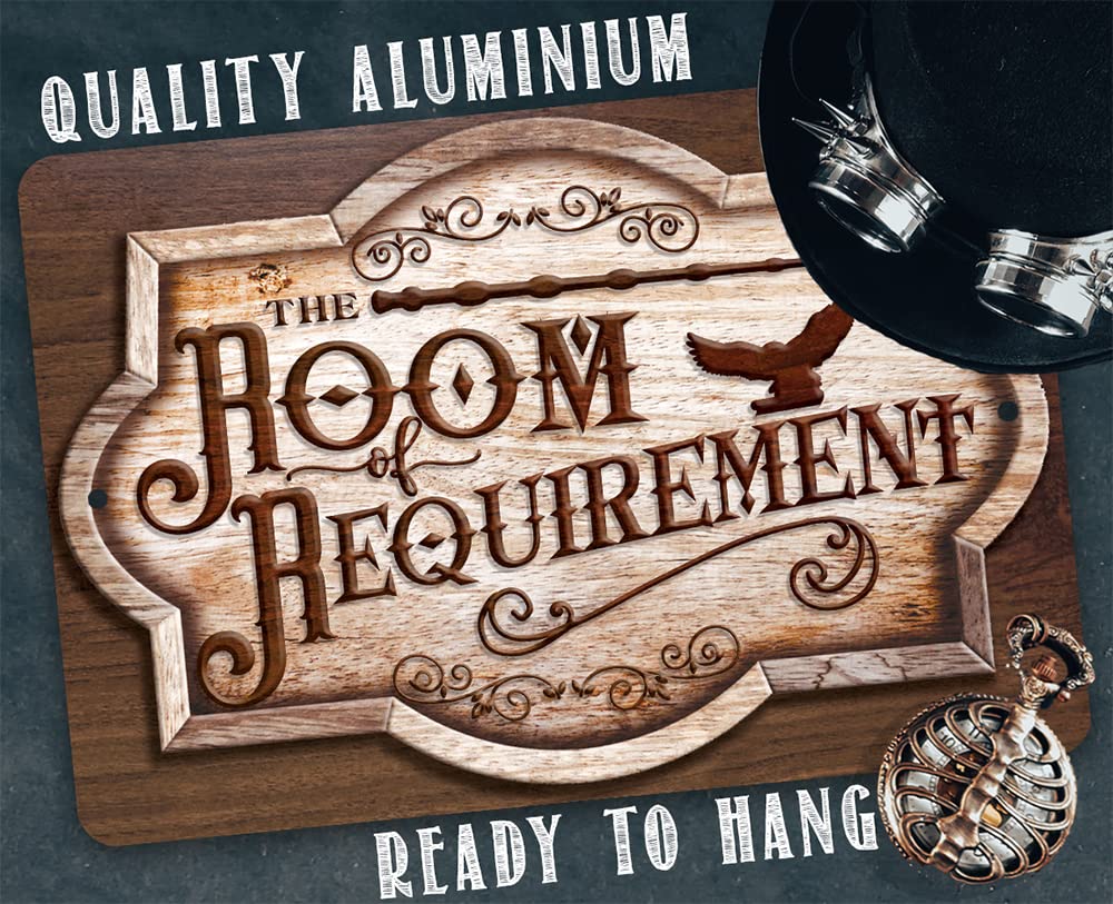 The Room Requirement Metal Sign - Durable 8