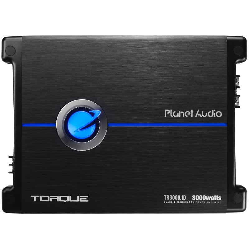 Planet Audio TR3000.1D 3000W Monoblock Car Amplifier - High Power Bass Boost for Subwoofers | Perfect for Car Audio Systems & Custom Installations