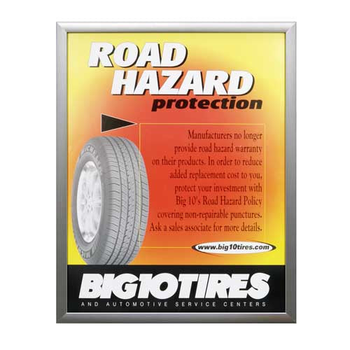 30 x 36 Inch Front Loading Poster Snap Frames with SwingSnaps - 1.25