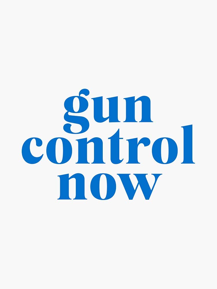 Anti-Gun Control Magnetic Vinyl Car Bumper Sticker - 5 Inch Political Statement Decal for Vehicles, Trucks & Laptops - Perfect for Activists, Protesters & Free Speech Supporters