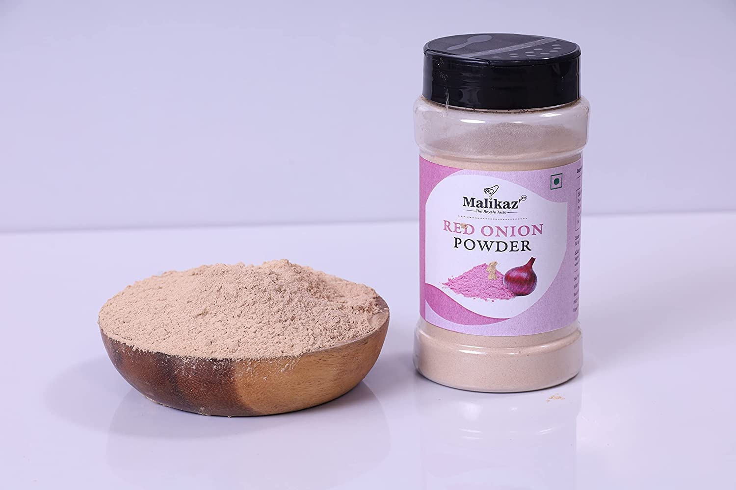 Malikaz' The Royale Taste Onion Garlic Combo (Red Onion Powder 200g + Garlic Powder 80g) - 280g Total | Premium Spice Blend for Cooking, Seasoning & Baking | Perfect for Soups, Sauces, Marinades & Homemade Recipes