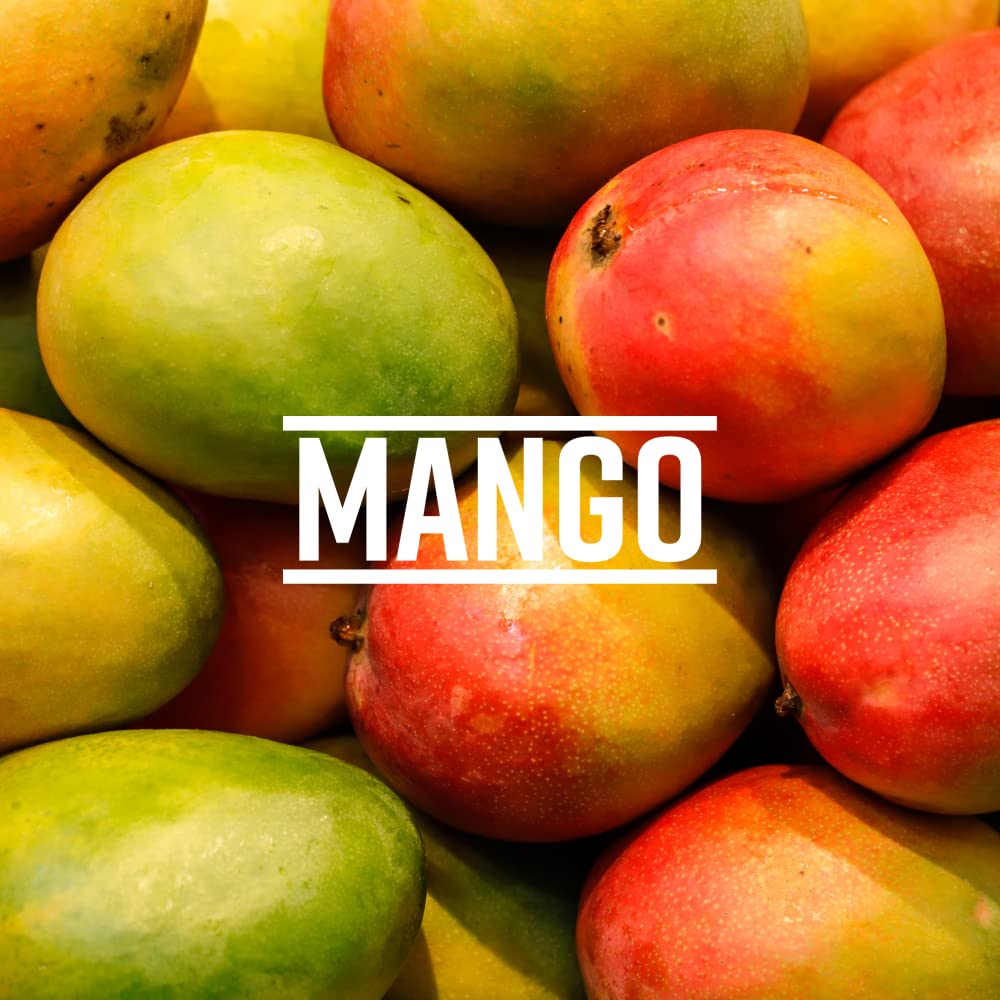 Tropical Mango Slushie Mix - 6 Bottles (64 oz Each) - Refreshing Summer Drink for Parties, BBQs & Poolside Relaxation