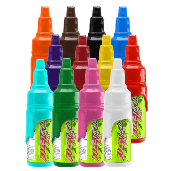 Electrum Ink Set - 12 Vibrant Colors for Calligraphy, Drawing & Art Projects - Premium Quality Ink for Artists & Crafters - Perfect for DIY, Scrapbooking & Hand Lettering