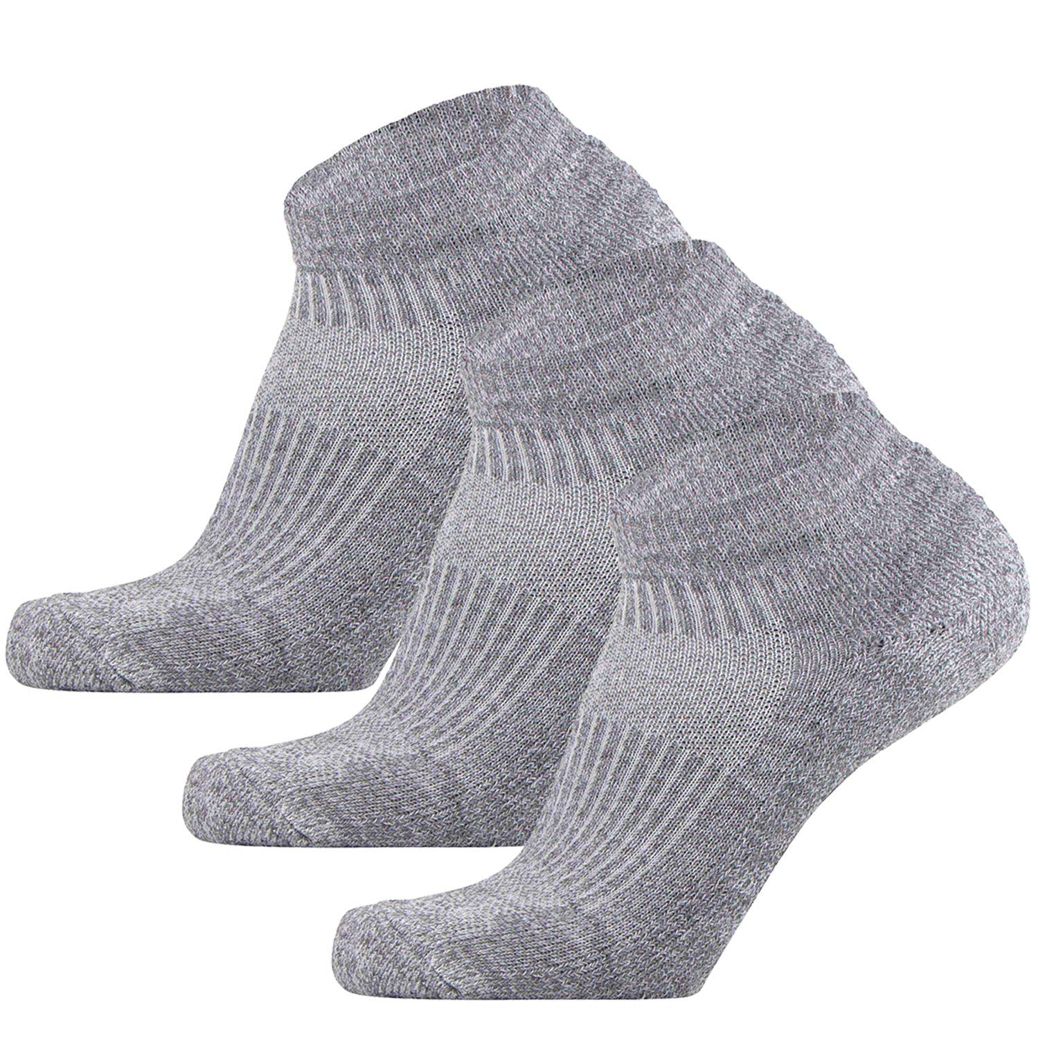 Breathable Pure Compression Walking Socks - Cushioned & Comfortable Athletic Socks for Jogging, Running, Workouts & Daily Wear - Perfect for Hiking, Gym & Outdoor Activities