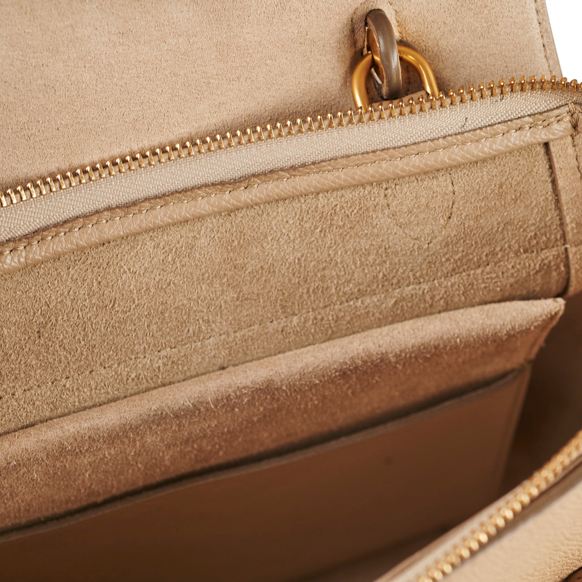 Celine Micro Belt Bag in Beige | Luxury Crossbody Handbag for Women | Perfect for Work, Travel & Everyday Use