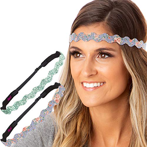 Wave Purple & Seafoam Glitter 2pk