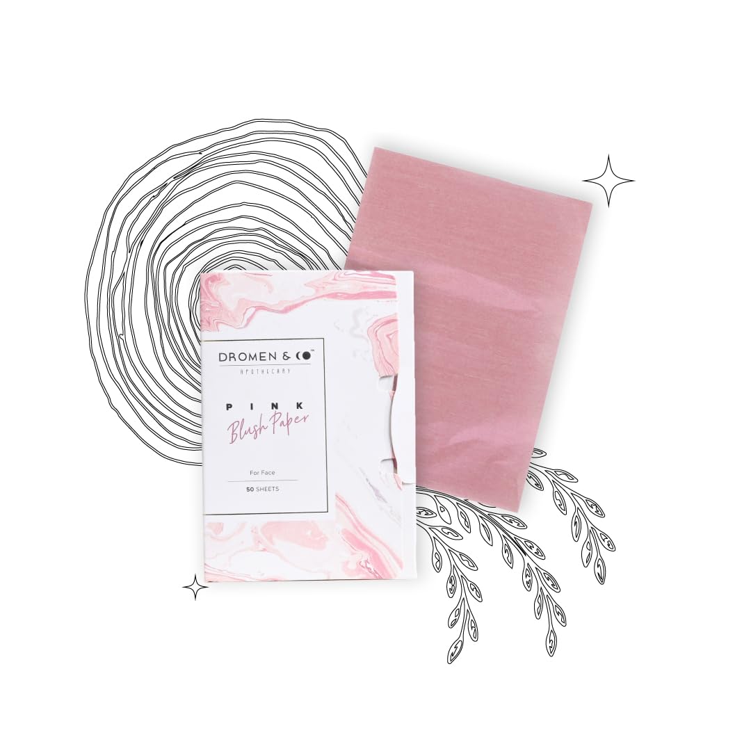 Dromen & Co Pink Blush Paper - Premium Aesthetic Stationery for Journaling, Scrapbooking & Wedding Invitations | Perfect for DIY Crafts, Bullet Journals & Gift Wrapping