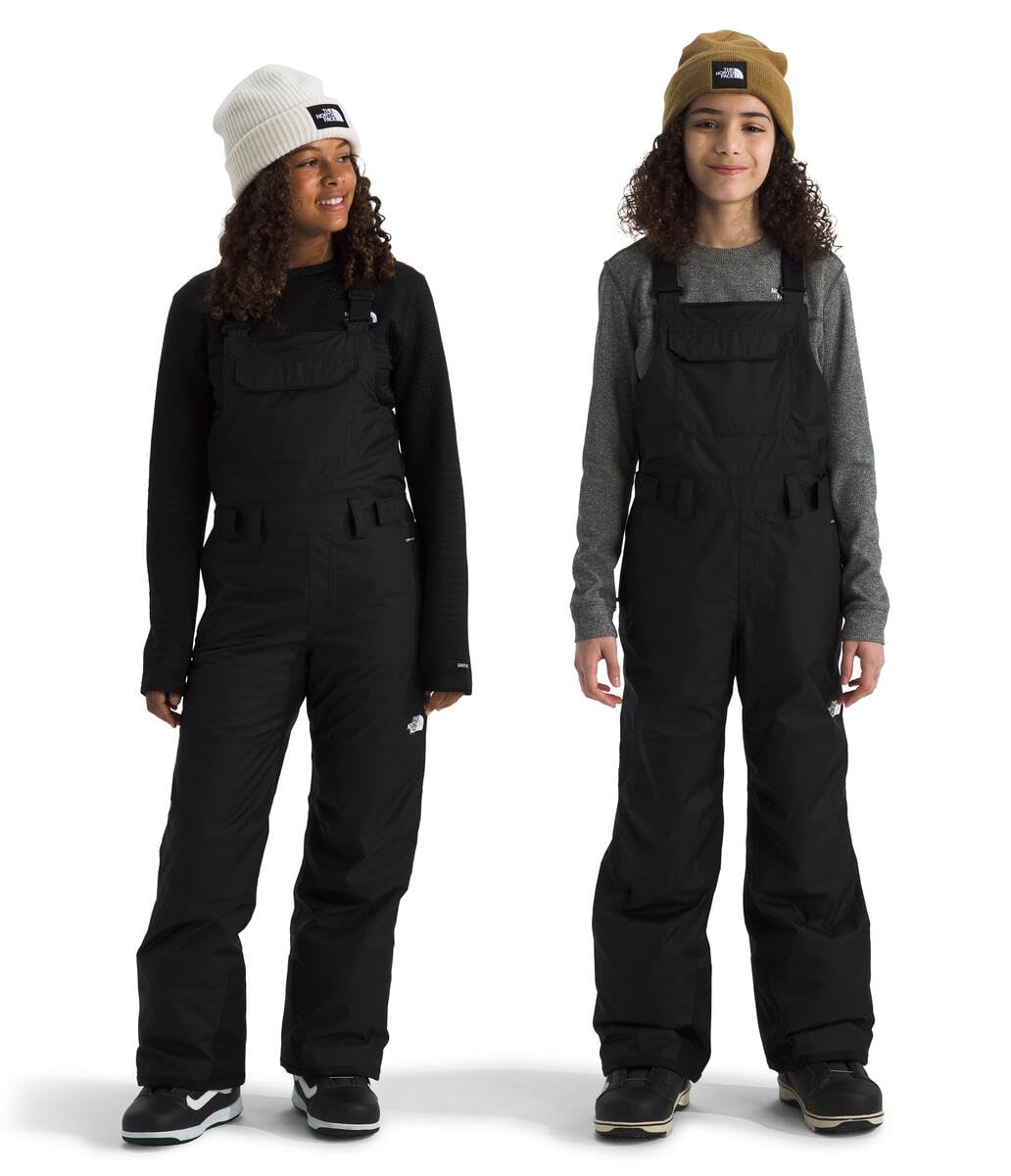 The North Face Teen Freedom Insulated Snow Bib - Waterproof Winter Overalls for Boys & Girls - Perfect for Skiing, Snowboarding & Cold Weather Activities