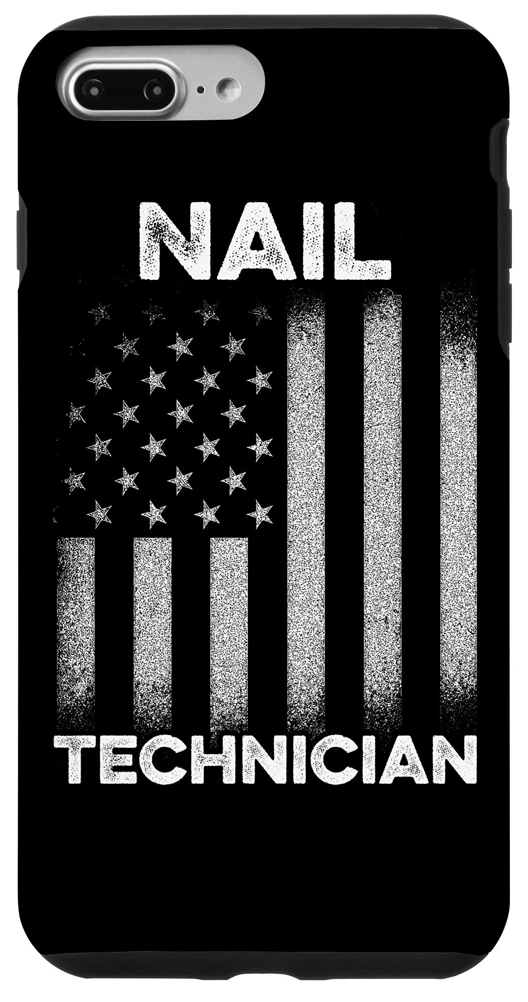 iPhone 7 Plus/8 Plus Nail Technician Case - Certified Nail Artist & Manicurist Phone Cover - Perfect for Salon Professionals & Mobile Nail Techs