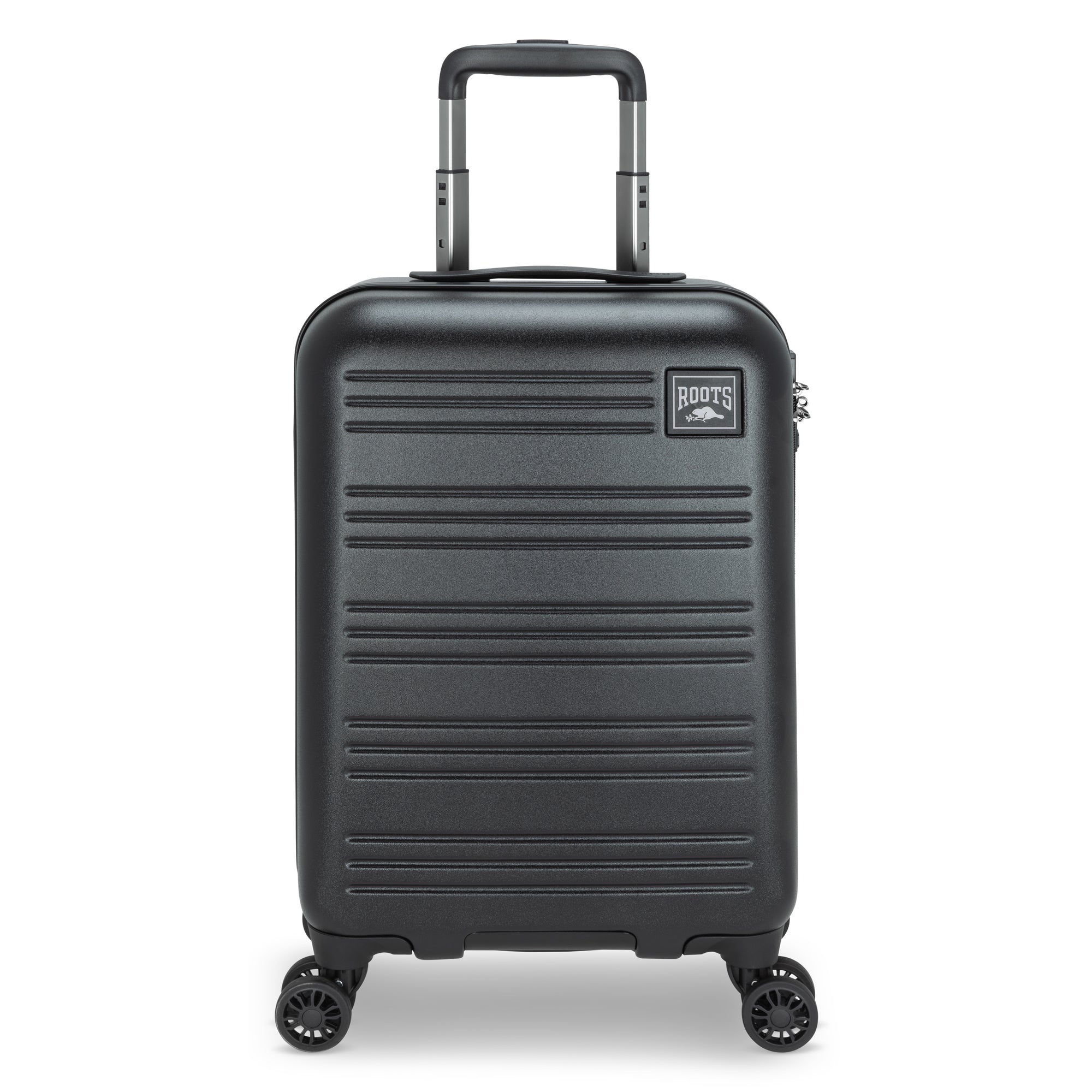 Roots Chalet Spinner Carry On Luggage - Lightweight Expandable Suitcase with 360° Wheels for Air Travel, Business Trips & Weekend Getaways