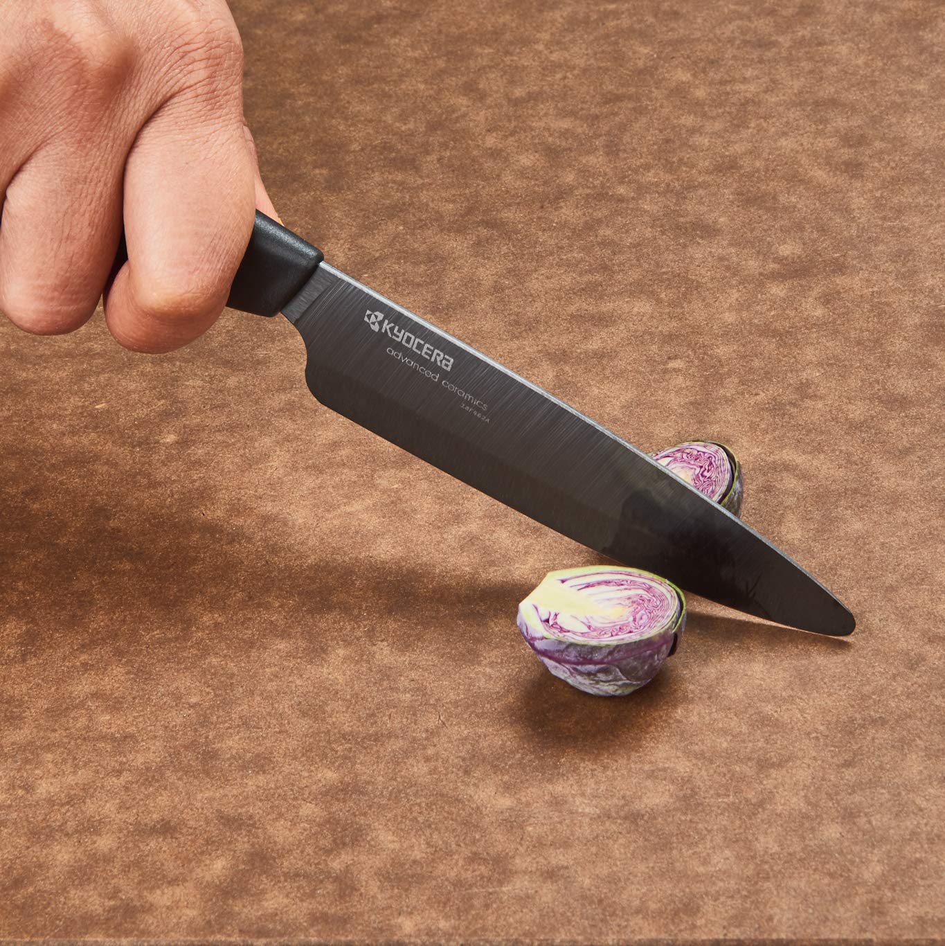 Kyocera Revolution 4-Piece Ceramic Knife Set - Professional Chef Knives for Kitchen | Includes 6