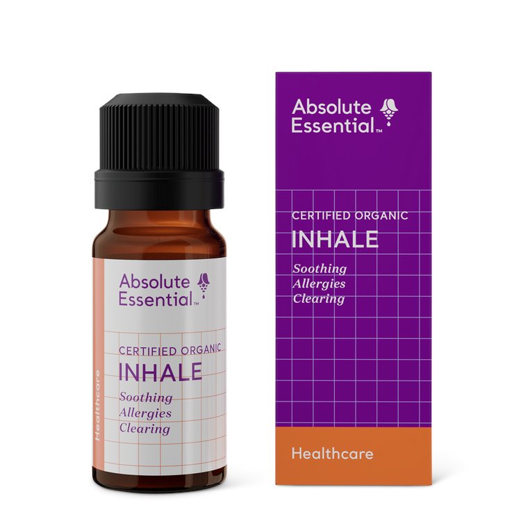 Absolute Essential Inhale Oil 10ml - 100% Pure Aromatherapy Essential Oil for Stress Relief, Relaxation & Better Sleep - Perfect for Diffusers, Massage & Home Spa