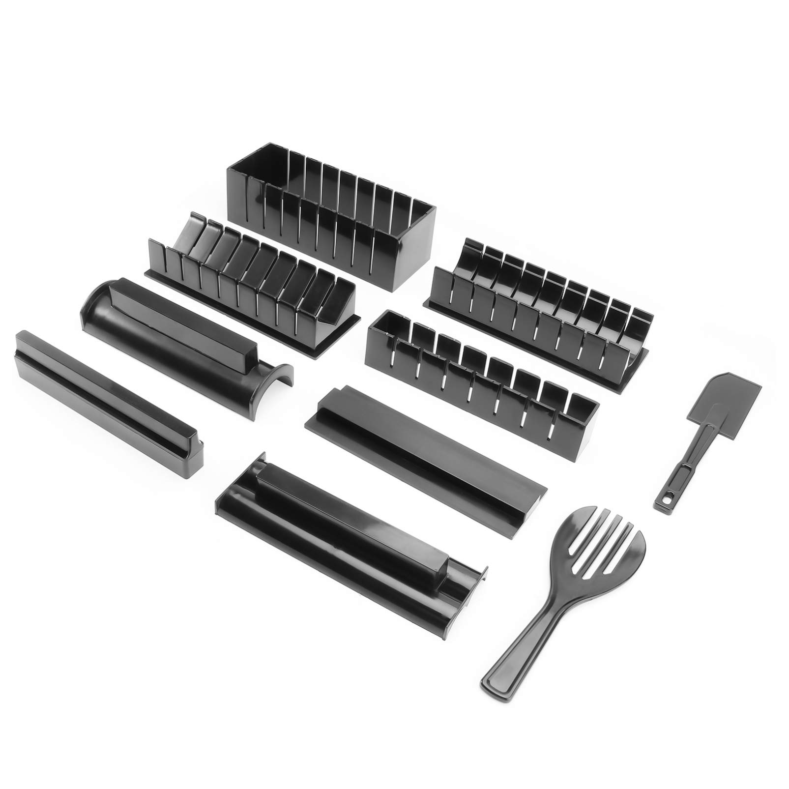 Hemoton Sushi Making Kit for Beginners - Complete DIY Sushi Roll Maker Set with Rice Mold Tool for Homemade Maki & Sushi Rolls | Perfect for Home Cooking, Dinner Parties & Japanese Cuisine Lovers