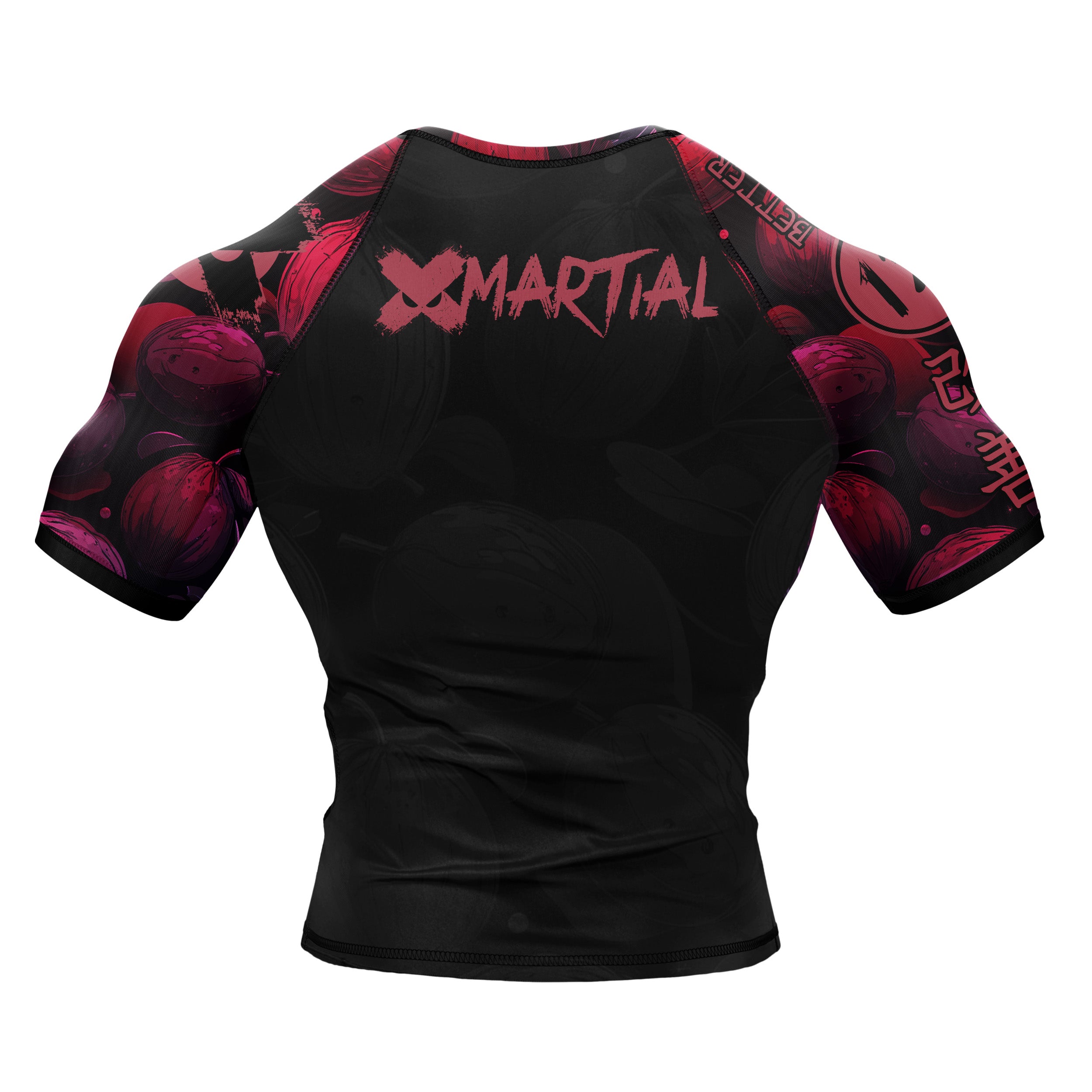 Premium Acai BJJ Rash Guard - Breathable & Quick-Dry Compression Shirt for Brazilian Jiu-Jitsu Training - Perfect for MMA, Grappling & No-Gi Workouts
