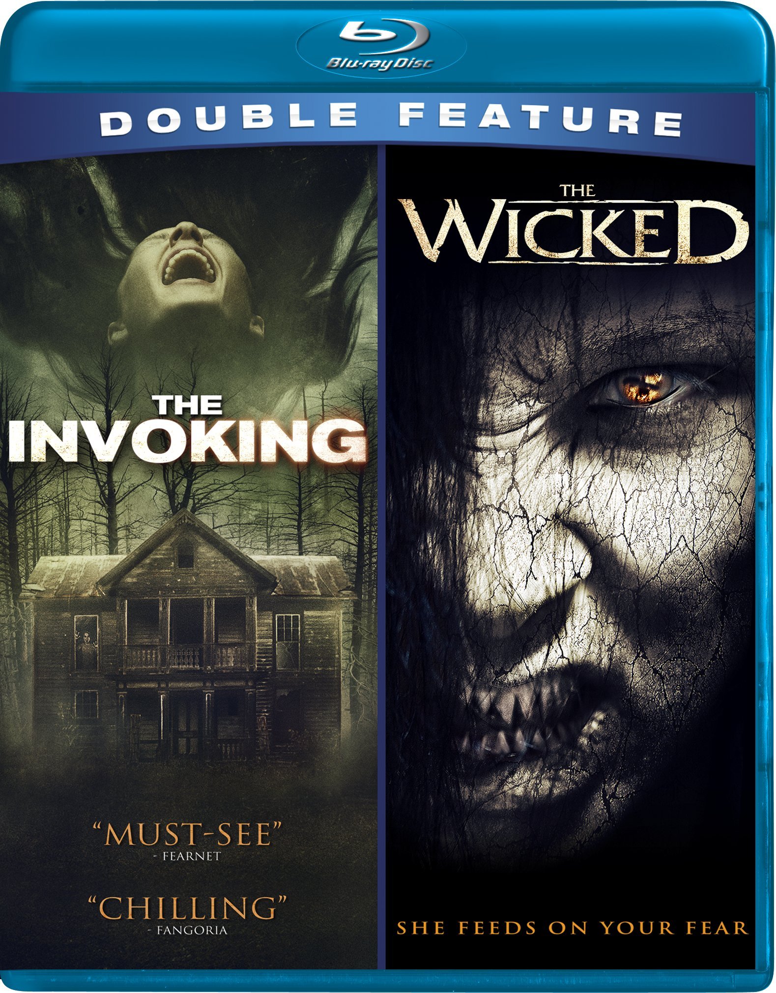 Invoking & Wicked Double Feature Blu-ray – Horror Movie Collection for Halloween & Movie Nights