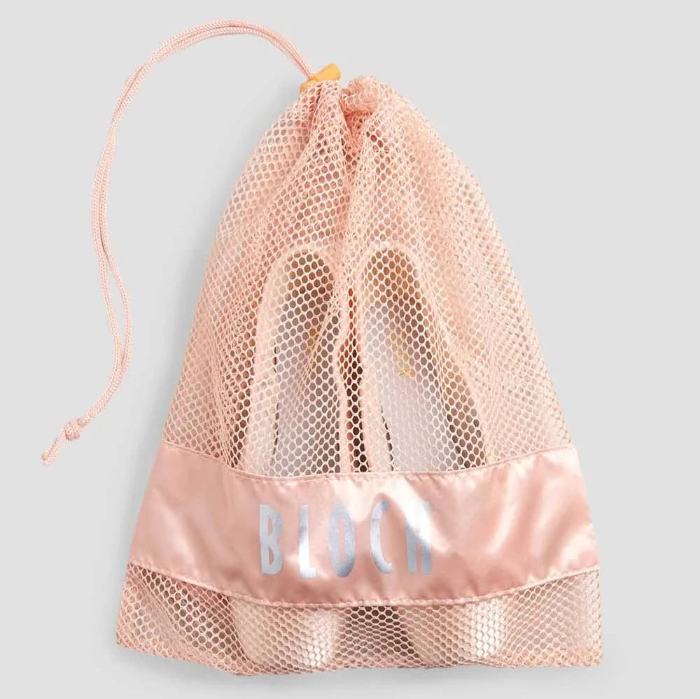 Bloch Pink Large Pointe Shoe Bag for Ballet Dancers - Perfect for Dance Classes, Rehearsals & Performances