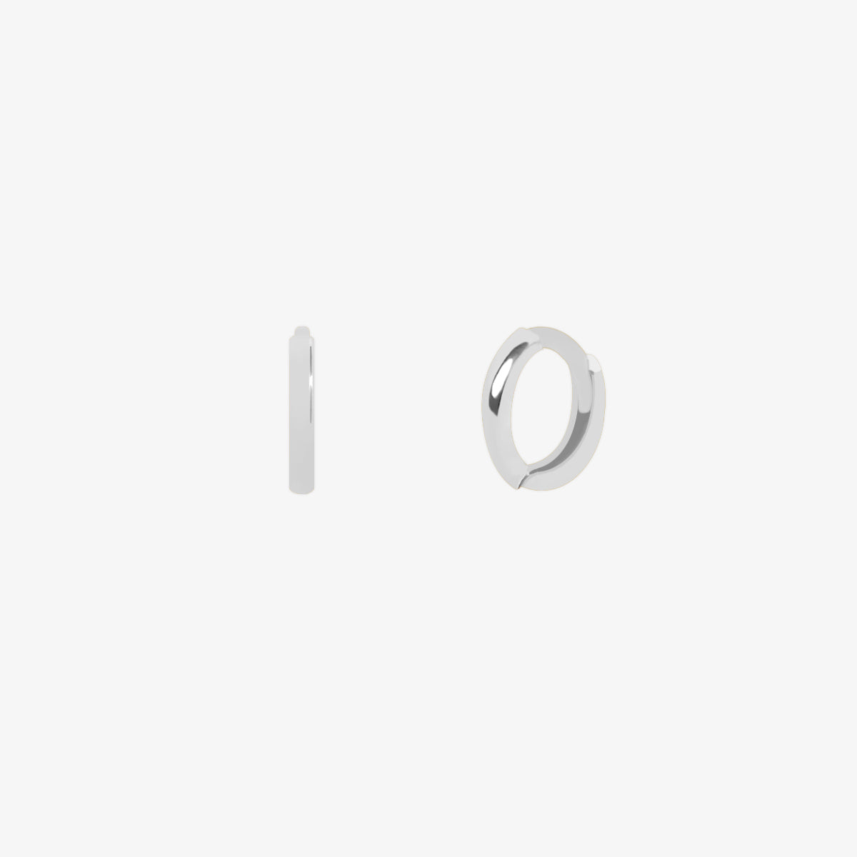 6mm Gold Huggie Hoop Earrings for Women - Minimalist Small Hoop Earrings for Everyday Wear, Work & Date Night