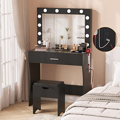 Black With Charging Station