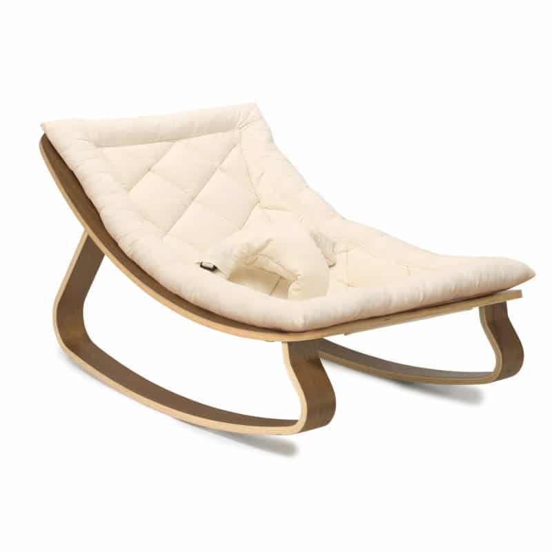 Charlie Crane Levo Baby Rocker - Premium Infant Rocking Chair with Adjustable Recline | Perfect for Nursery, Playroom & Travel | Gentle Soothing Motion for Newborns & Toddlers