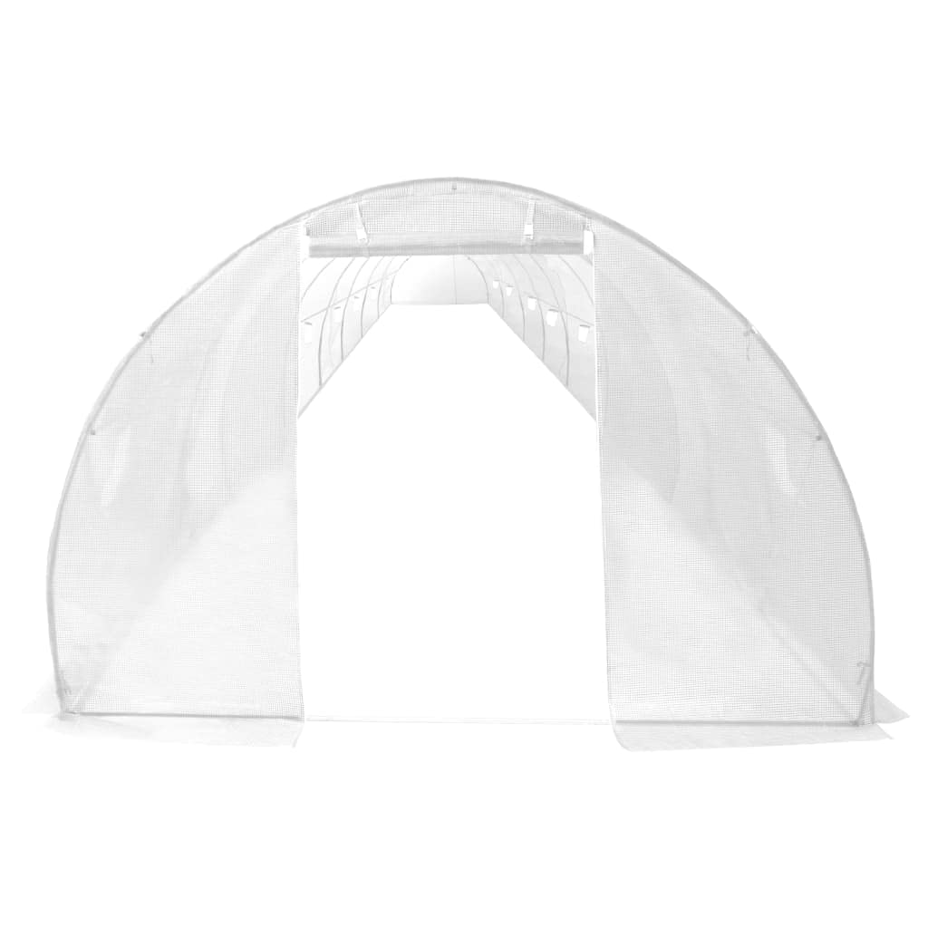 Large Heavy Duty Walk-in Greenhouse for Outdoor Gardens & Backyards - 387.5ft² Steel Frame Tunnel Greenhouse (472.4