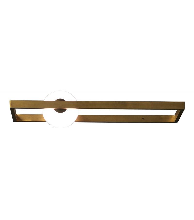 Modern Mondrian Style Glass Wall Sconce - Geometric Art Deco Lighting Fixture for Living Room, Bedroom, or Hallway Decor