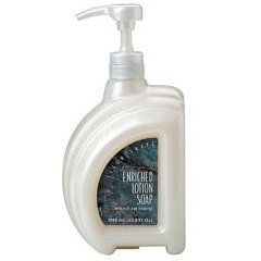 Enriched Liquid Lotion Soap - 33.8oz Pump Bottle | Moisturizing & Hydrating Body Wash for Dry Skin | Perfect for Shower, Bath & Hand Washing