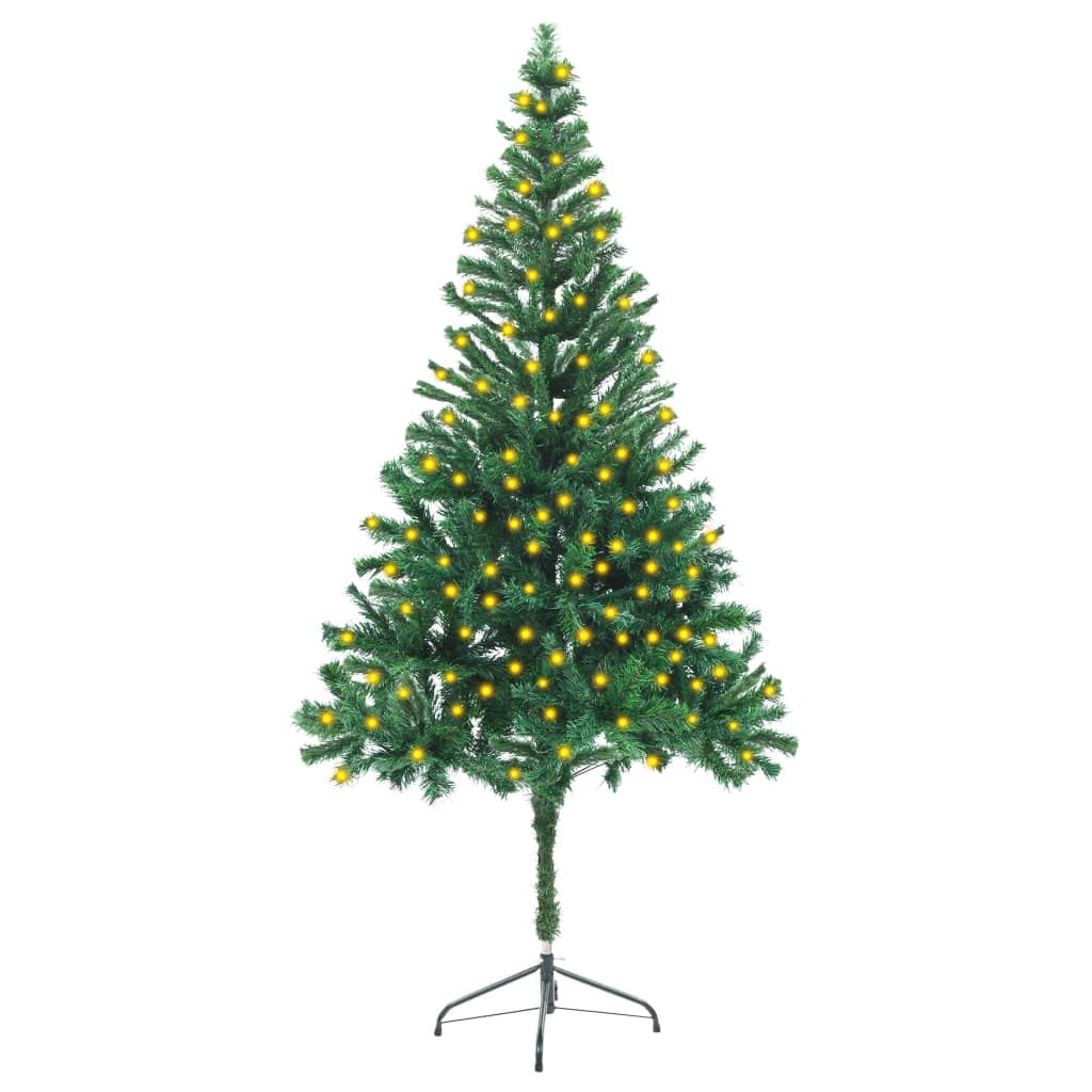 Premium 6ft Artificial Christmas Tree with 564 LED Lights & Metal Stand - Perfect for Home, Office, and Holiday Decorations