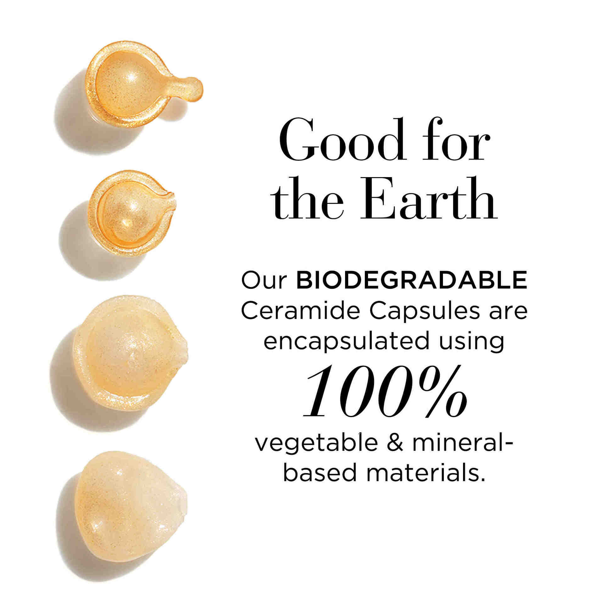 Advanced Ceramide Capsules for Skin Strengthening & Refining - Hydrating Serum for Dry, Sensitive Skin | Perfect for Night Routine & Anti-Aging Skincare
