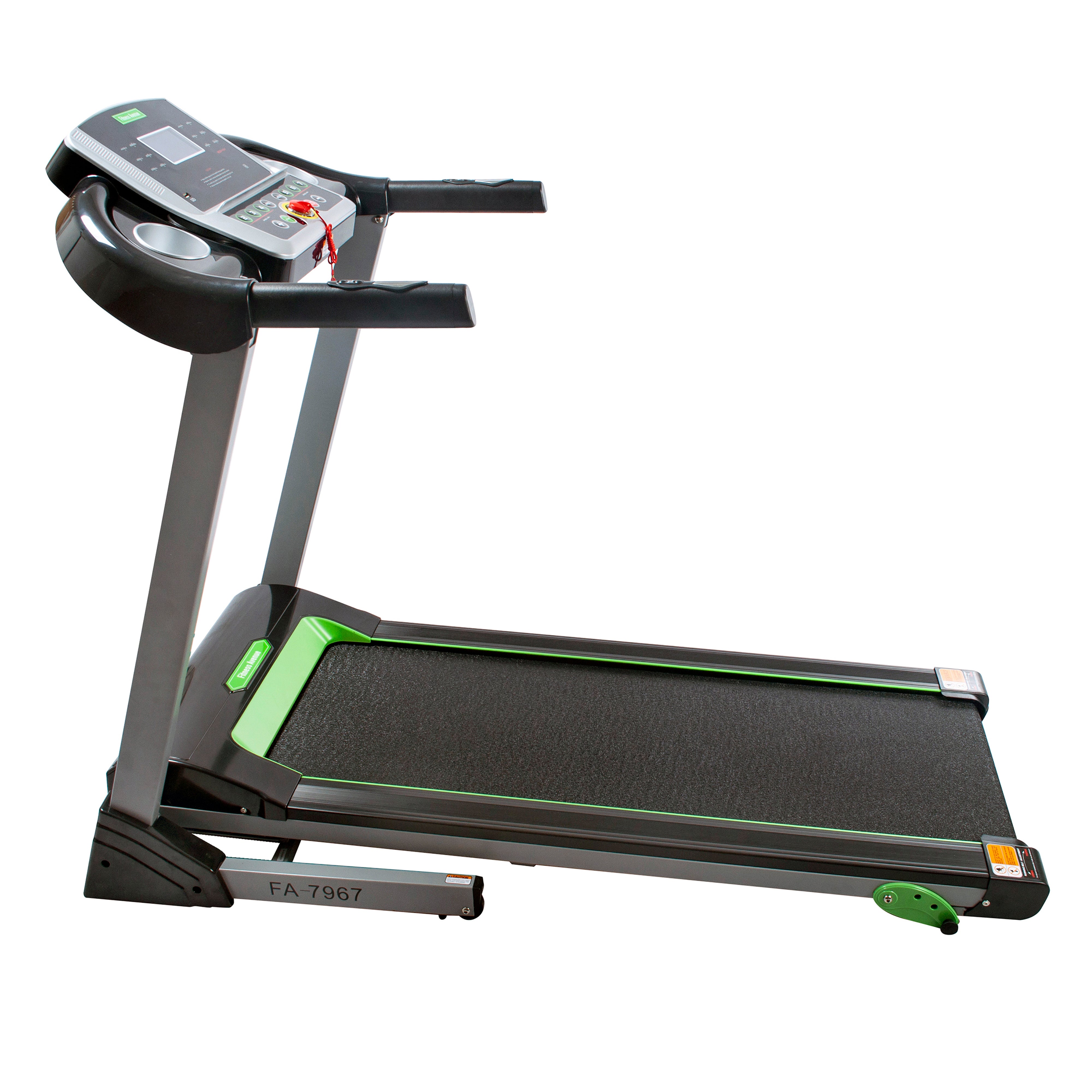 Fitness Avenue Manual Incline Treadmill with Bluetooth & Speakers - Compact Home Gym Equipment for Cardio Workouts
