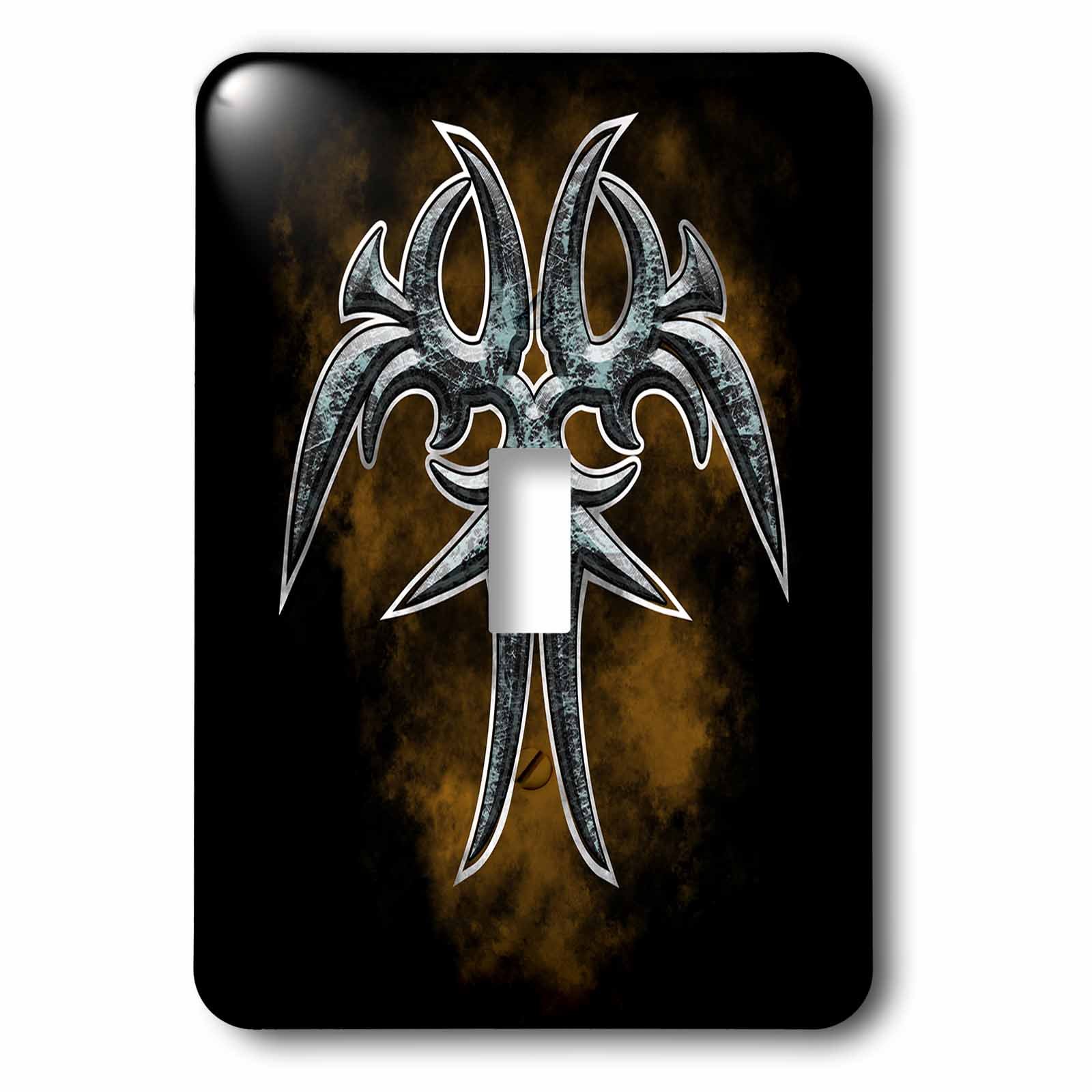 3D Rose Light Switch Cover - Decorative Home Decor for Bedroom & Living Room