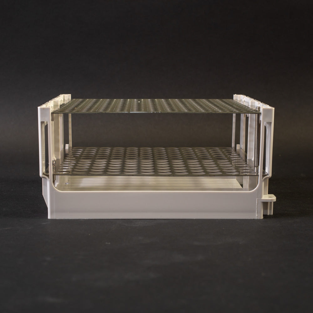Foxy® R1 & R2 Tube Rack for 13mm Diameter Tubes (144 Pack) - Perfect for Laboratory Organization & Sample Storage