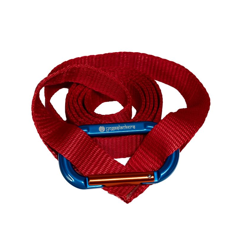 50ft Slackline Kit for Yoga & Balance Training - Includes Anchor Straps - Perfect for Backyard, Park & Outdoor Fitness Activities