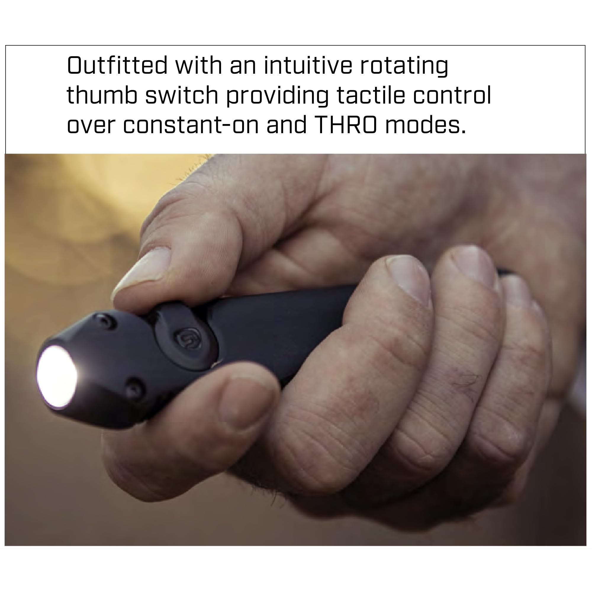 Streamlight 88811 Wedge 300-Lumen EDC Flashlight - Ultra Slim USB-C Rechargeable with Lanyard (Coyote) | Perfect for Camping, Hiking & Emergency Preparedness
