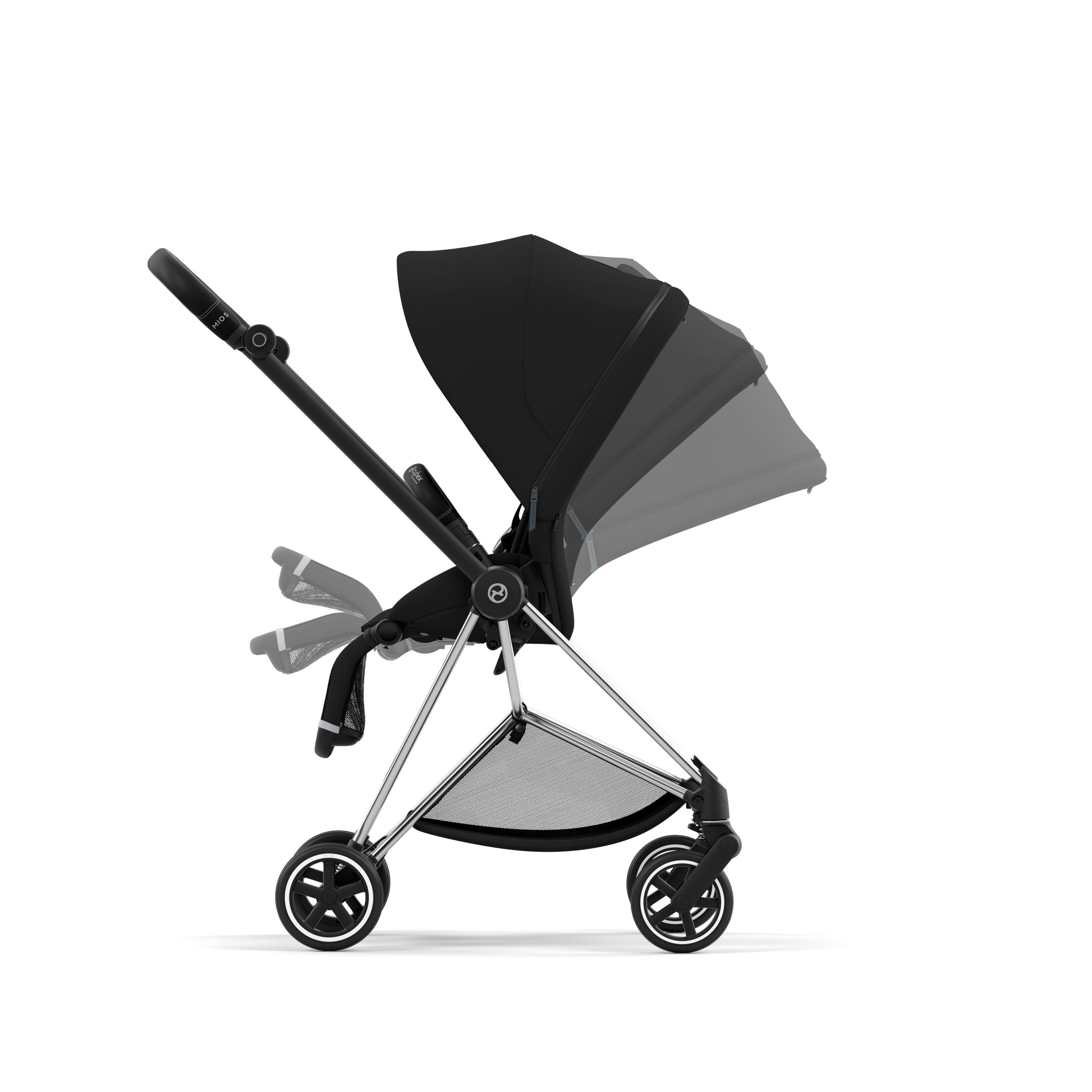 Cybex Platinum Mios 3 Stroller - Lightweight Luxury Baby Stroller with Reversible Seat & All-Terrain Wheels | Perfect for City Walks, Travel & Everyday Use