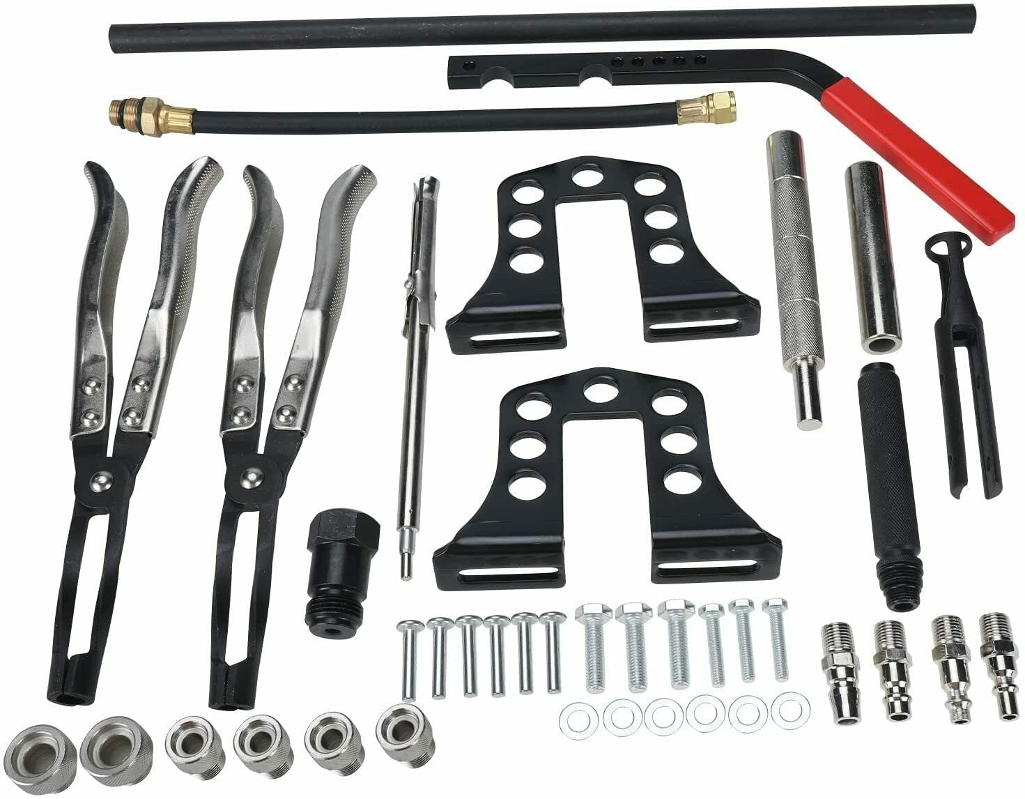 Valve Spring Compressor Tool Kit - OHV/OHC Engine Valve Spring Installer & Remover Set for Automotive Repair & Maintenance | Perfect for DIY Mechanics & Professional Garage Use