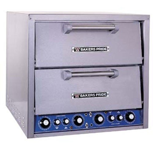 Bakers Pride DP-2 Commercial Electric Countertop Oven 5050W - Heavy Duty Restaurant & Bakery Equipment for Pizza, Bread, Pastries - Perfect for Small Kitchens, Food Trucks & Catering Businesses