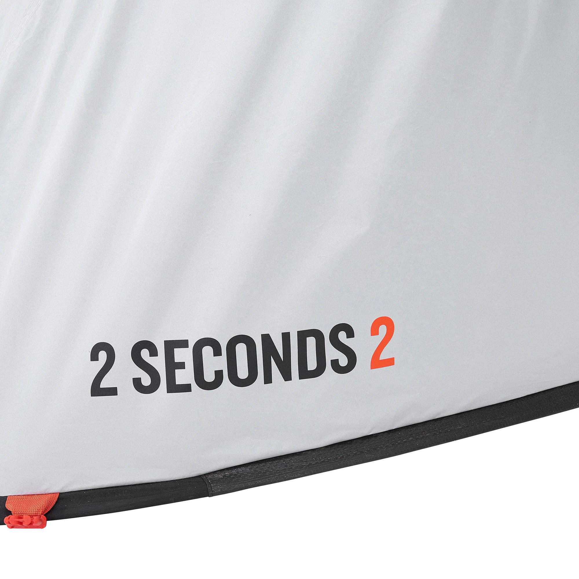 Quechua 2 Second Fresh & Black Waterproof Pop Up Tent for 2 Person - Lightweight Instant Camping Shelter for Backpacking, Hiking & Outdoor Adventures