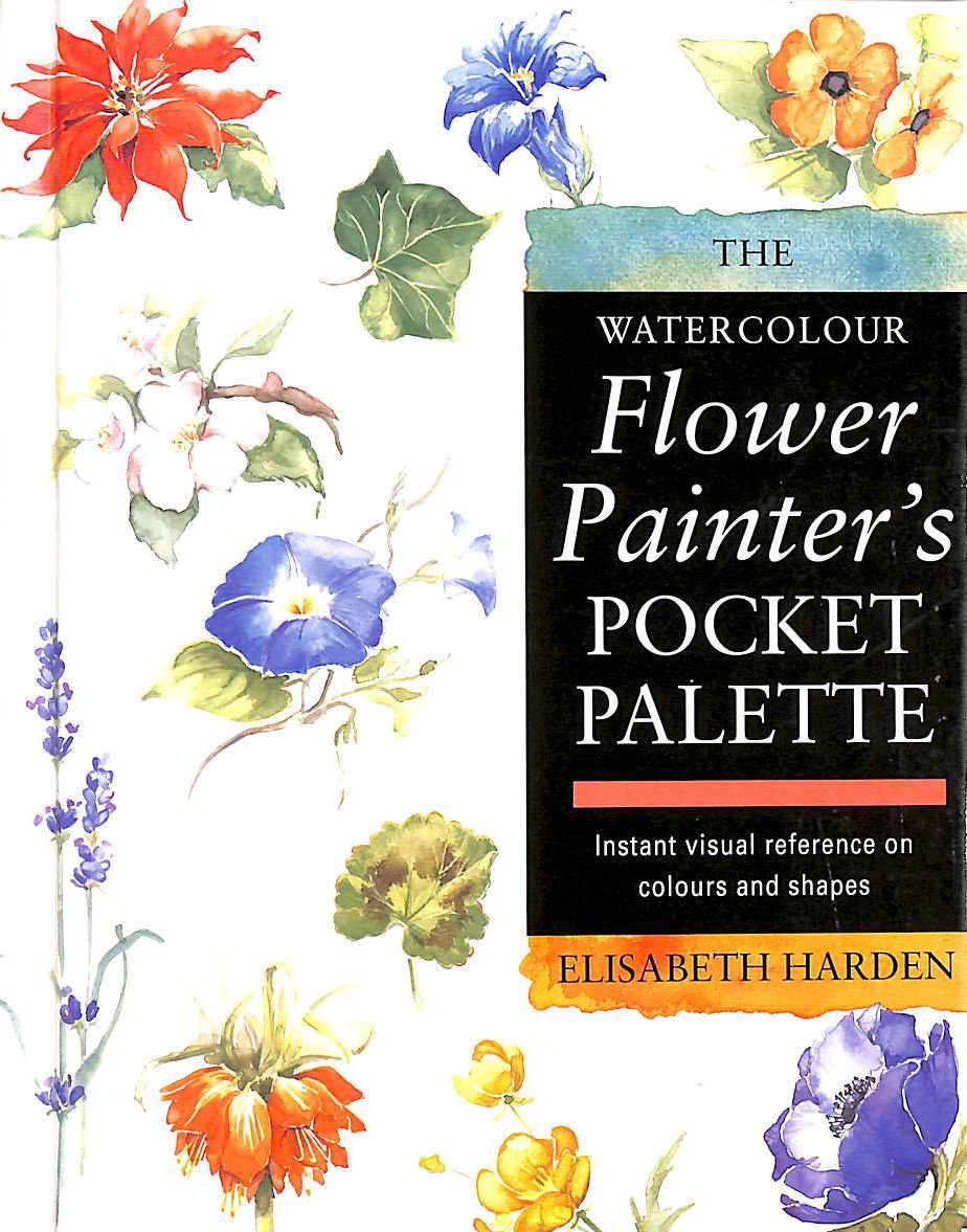 Watercolor Flower Painter's Pocket Palette - Portable Artist Color Mixing Guide for Floral Painting | Perfect for Outdoor Sketching, Travel Art Kits & Beginner Watercolorists