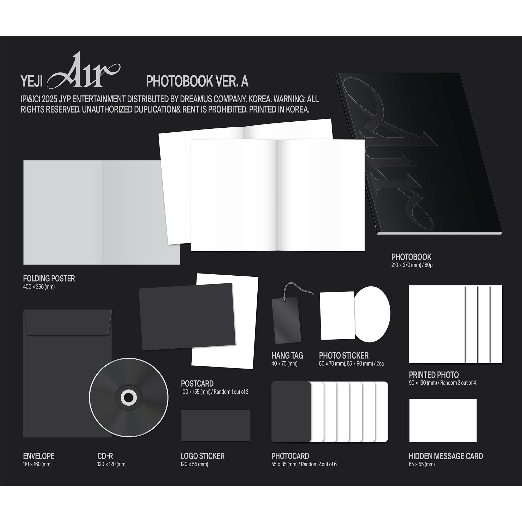 BTS Photobook AIR (A Version) - Exclusive K-Pop Merchandise for ARMY Collectors | Perfect for Display & Fan Collections