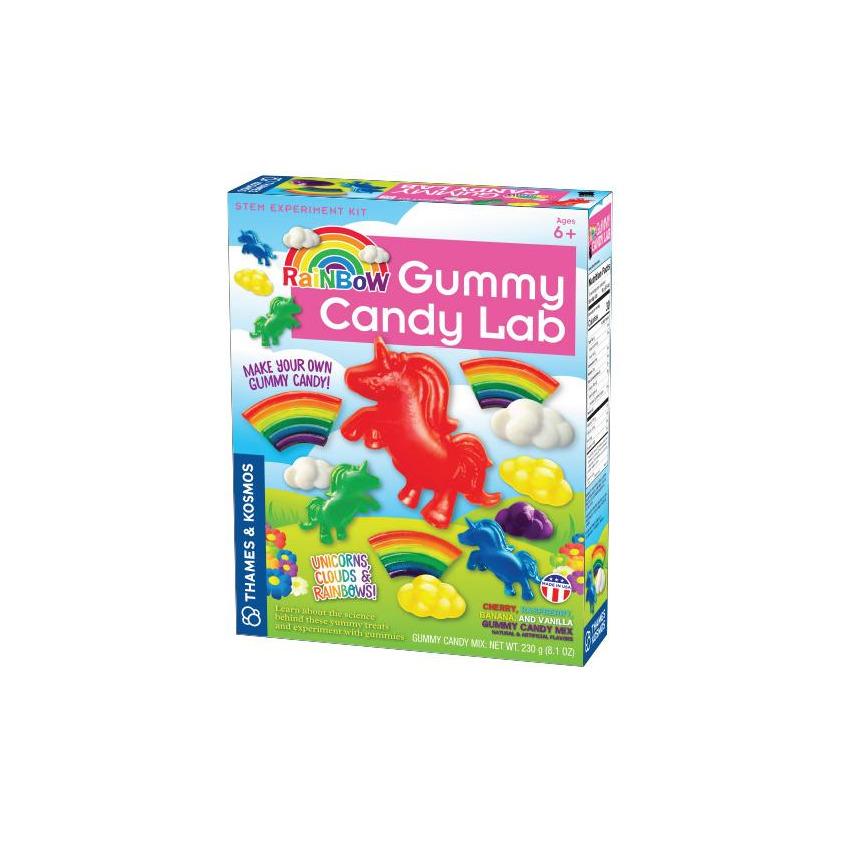 Geek & Co. Science Kit: DIY Rainbow Gummy Candy Lab - STEM Educational Toy for Kids, Fun Science Experiment & Learning Activity - Perfect for Birthday Parties, Classroom Projects & Family Bonding