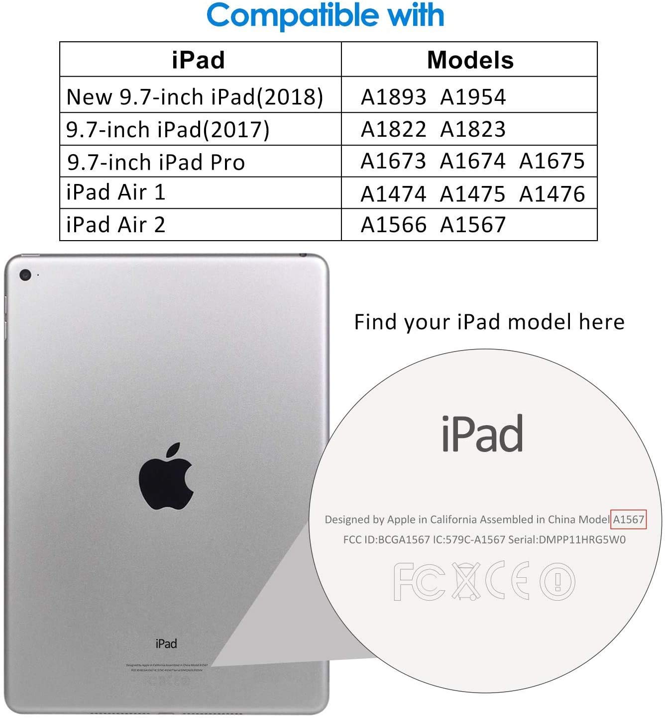 3 Pack Tempered Glass Screen Protector for iPad 9.7 Inch & iPad Air 1/2 - 9H Hardness, Anti-Scratch, Bubble-Free - Perfect for Home, Office, and Travel Protection