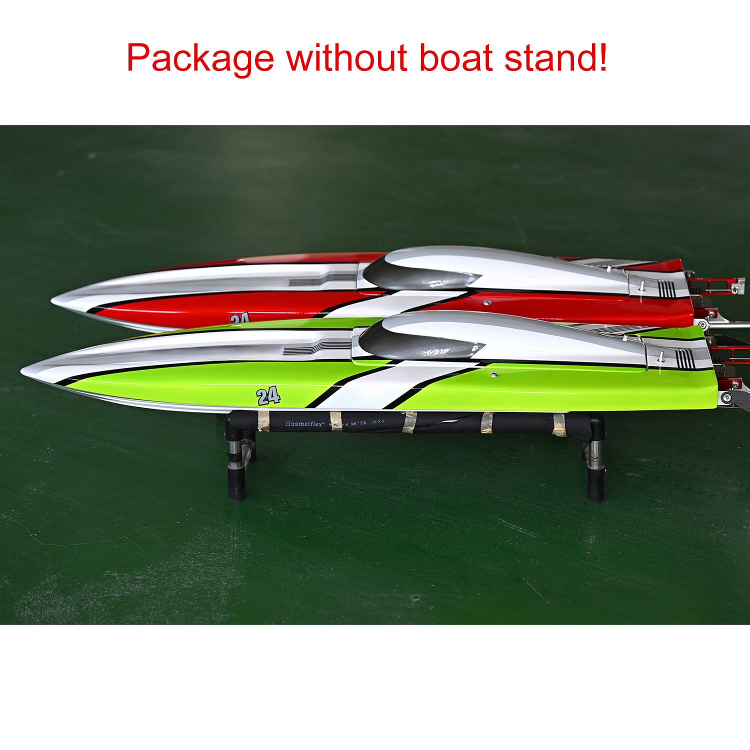DTRC Kevlar RC Racing Boat 24X - 6S Brushless Motor, Waterproof ESC, Flysky Radio, Water Cooling System - High Speed Remote Control Electric Ship for Ponds, Lakes & Racing Competitions