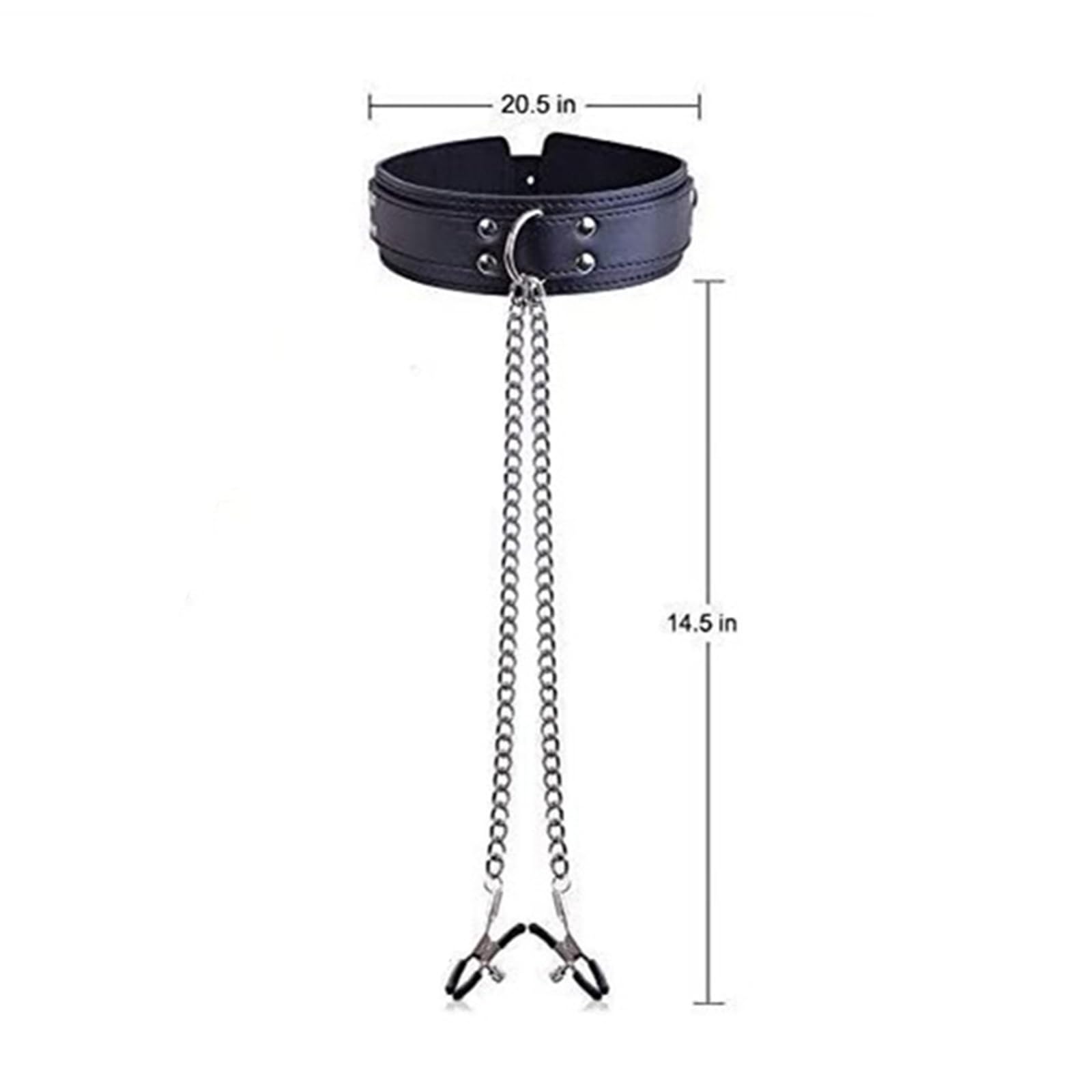 Stainless Steel Non-Piercing Body Chains with Adjustable Choker & Clips - Elegant Body Jewelry Gift for Women, Perfect for Music Festivals, Beach Parties & Boudoir Photography
