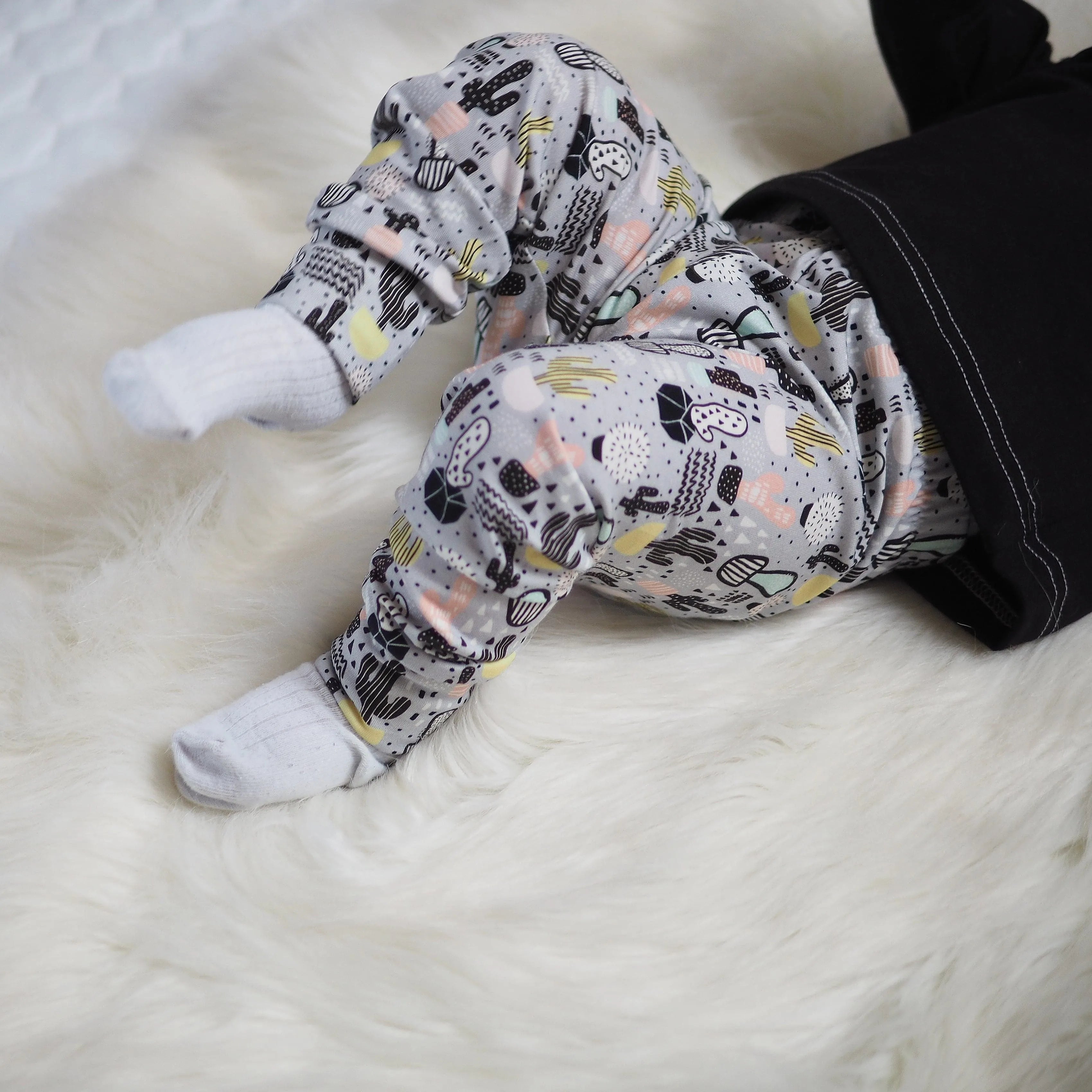 Cactus Baby & Toddler Leggings - Soft Cotton Stretchy Pants for Girls & Boys | Playtime, Daycare & Outdoor Adventures
