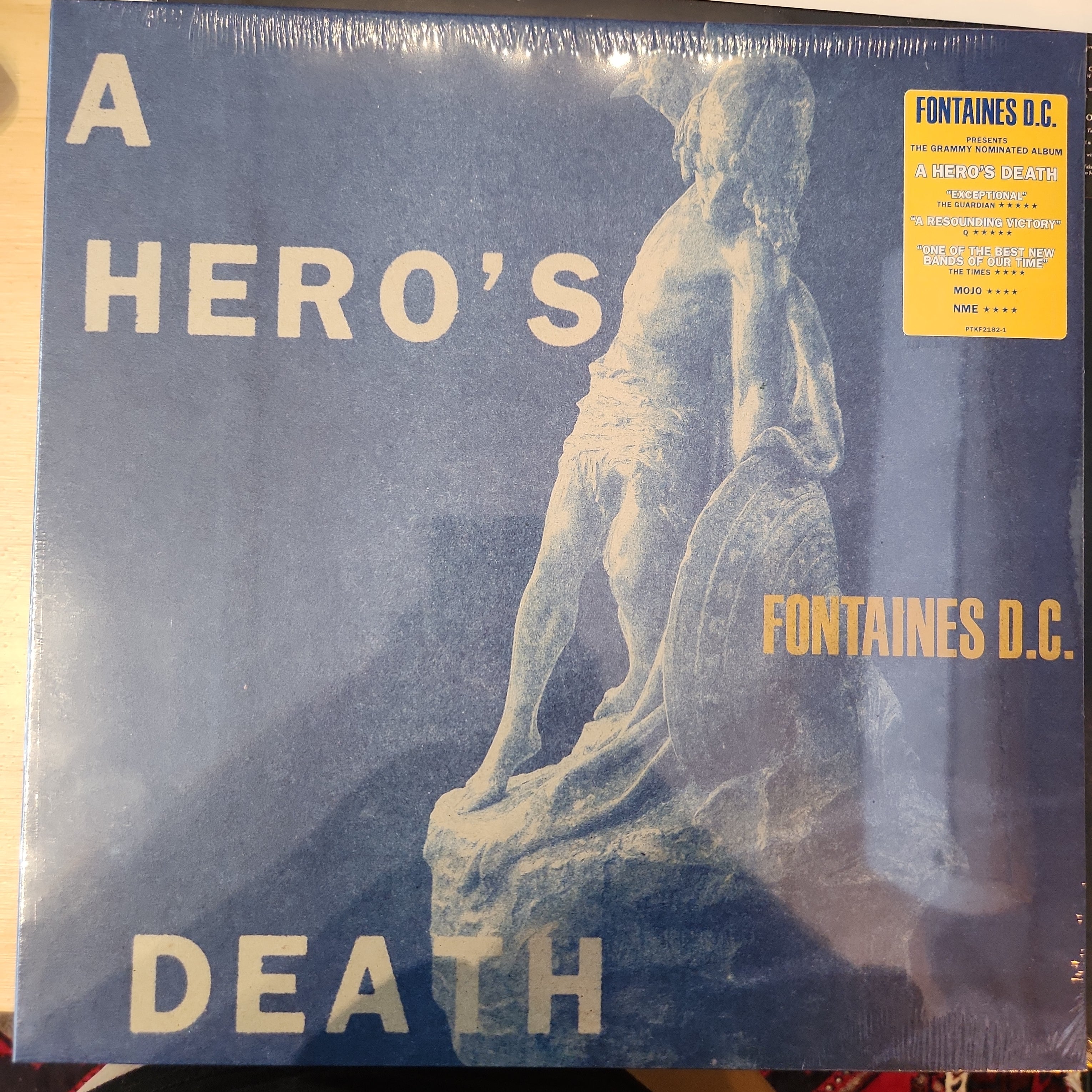 Fontaines DC - A Hero's Death Vinyl LP Record | Alternative Rock Music Album | Perfect for Collectors & Vinyl Enthusiasts