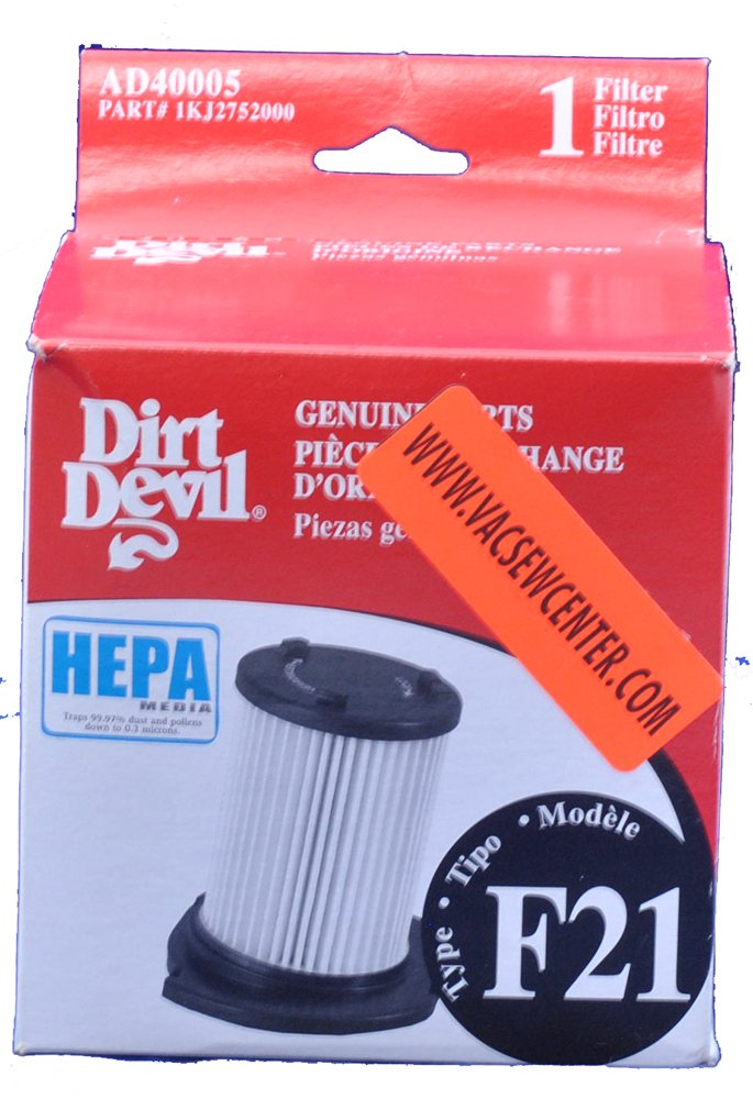 Dirt Devil F21 Vacuum Cleaner Filter - for Home Cleaning